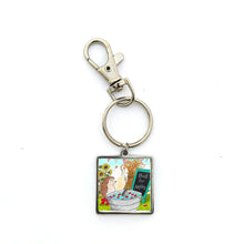 Load image into Gallery viewer, Norman & Shark Keychain