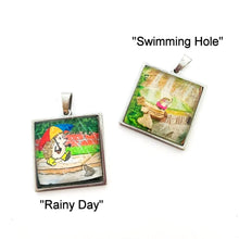 Load image into Gallery viewer, Norman & Shark Keychain