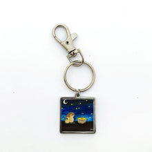 Load image into Gallery viewer, Norman & Shark Keychain
